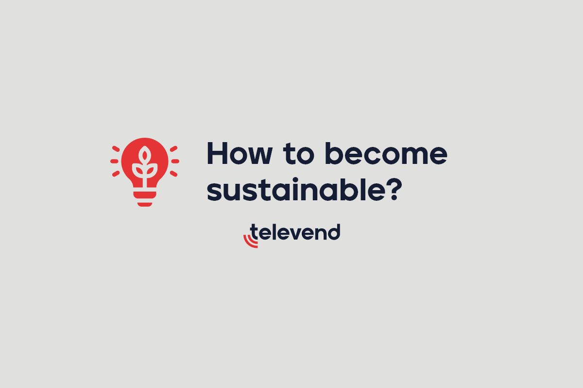 vending sustainability with Televend