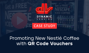 Nestle QR cashless vending machine case study