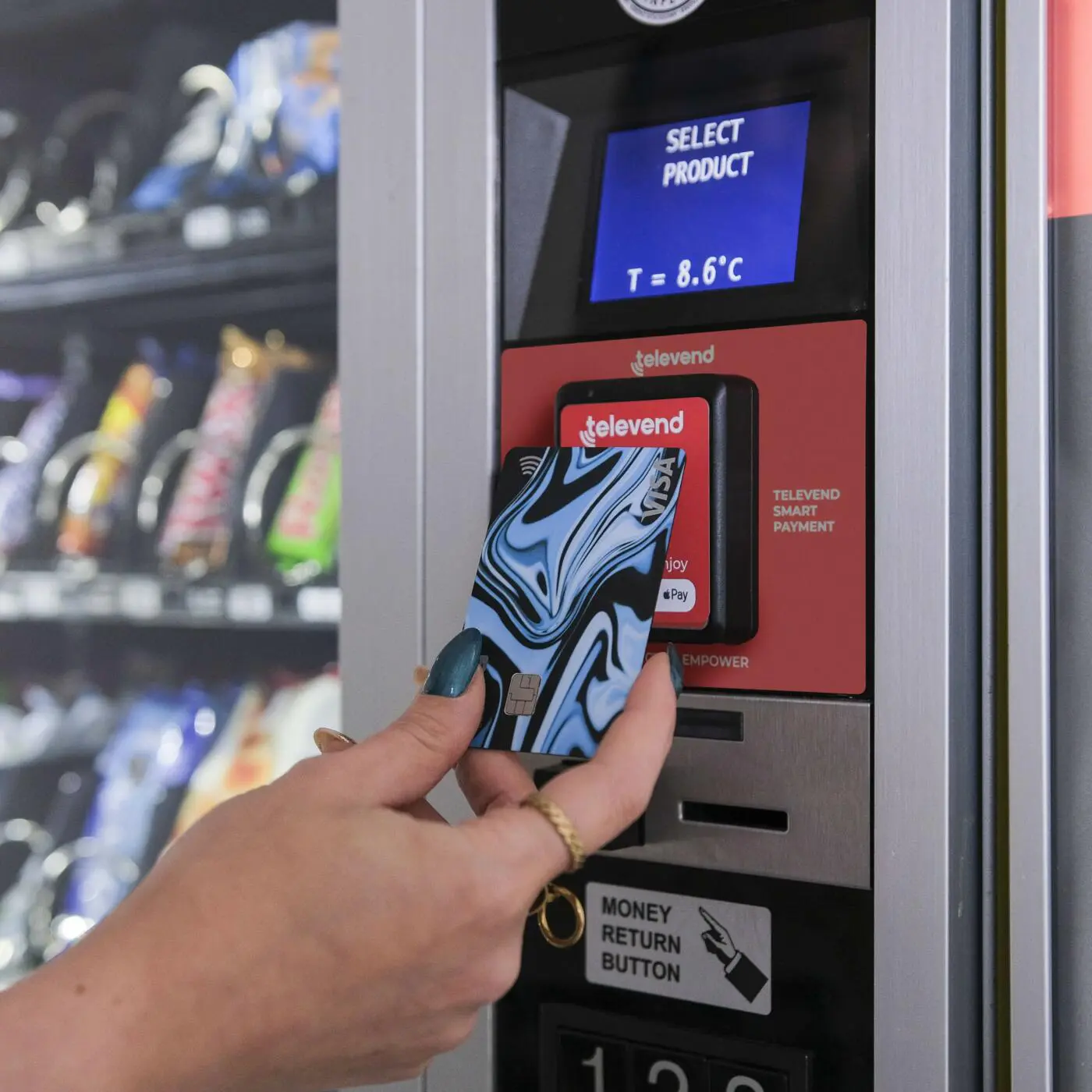 Pago con tarjeta en máquinas de Tabaco - Pago Cashless Vending