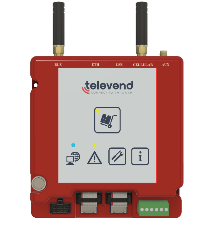 televend-box-t42p-telemetry-device Telemetry unit that works as a Master in paralell and ccTalk. T42P generates its own DTS/DEX file and can read and write DTS/DEX to machines to change prices or get real-time errors.