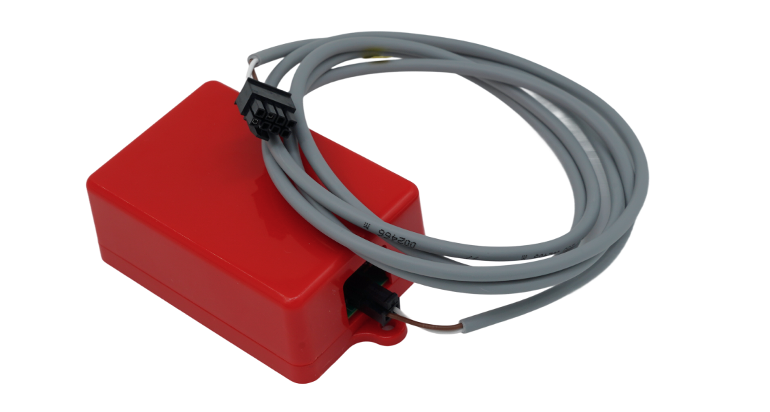 Power reset module allows remote machine power reset.